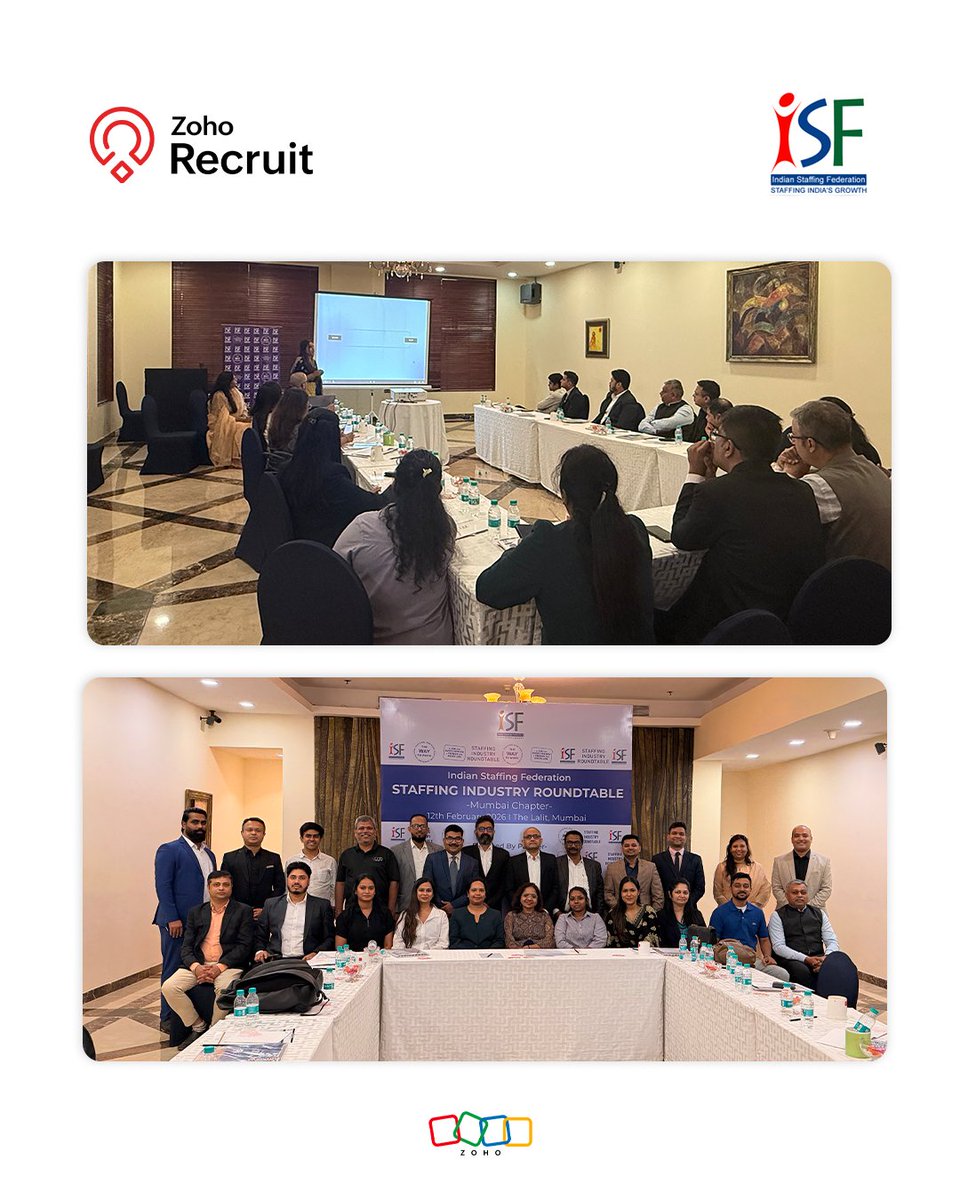 Zoho Recruit tweet media