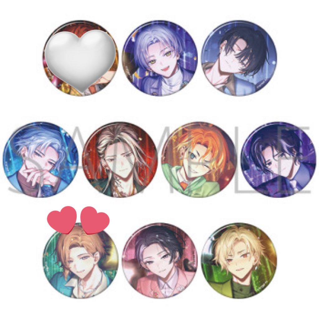 交換】18TRIP エイトリ Best Wishes Snapキャラバッジ 缶バッジ 譲