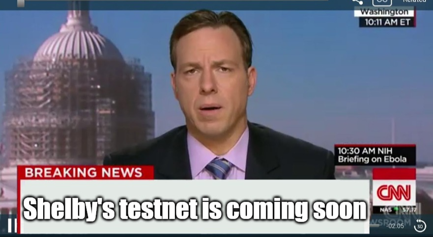 大的要来了！！

Shelby的测试网可能即将到来，官推只透漏了个26号，我猜是这个月的26号，因为之前在Shelby的discord社区里看团队成员暗示过测试网可能二月到来！

这个月注定是属于Shelby的一个月，打开官推的小铃铛吧，以防错过重要信息！