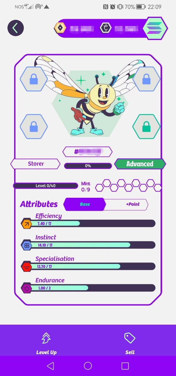 Good morning, <a href="/The_Life_Bomb/">🌴 THE LIFE BOMB 🏝️</a> #Hive! 🐝✨

A new member has arrived! 🚀

Meet the Storer: 3 Blue Honey Pots full of Instinct. Is this the ultimate move for the $NECTAR harvest? Let's see the endurance! 🍯💙

What’s your strategy? Let us know below! 👇

#FlyWithUs #M2E #P2E #Solana