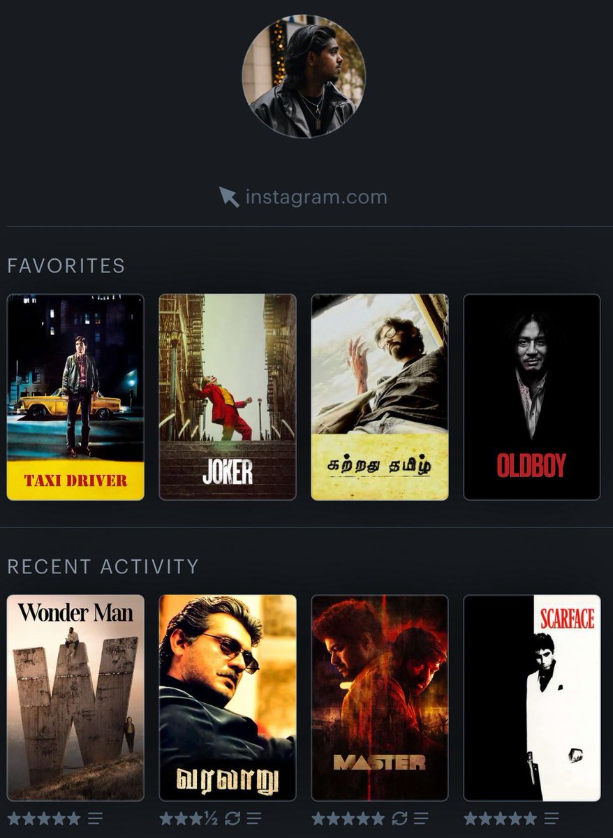 letterboxd grid is currently a 10/10. the taste is simply unmatched. don't even look if you're not ready 🤓