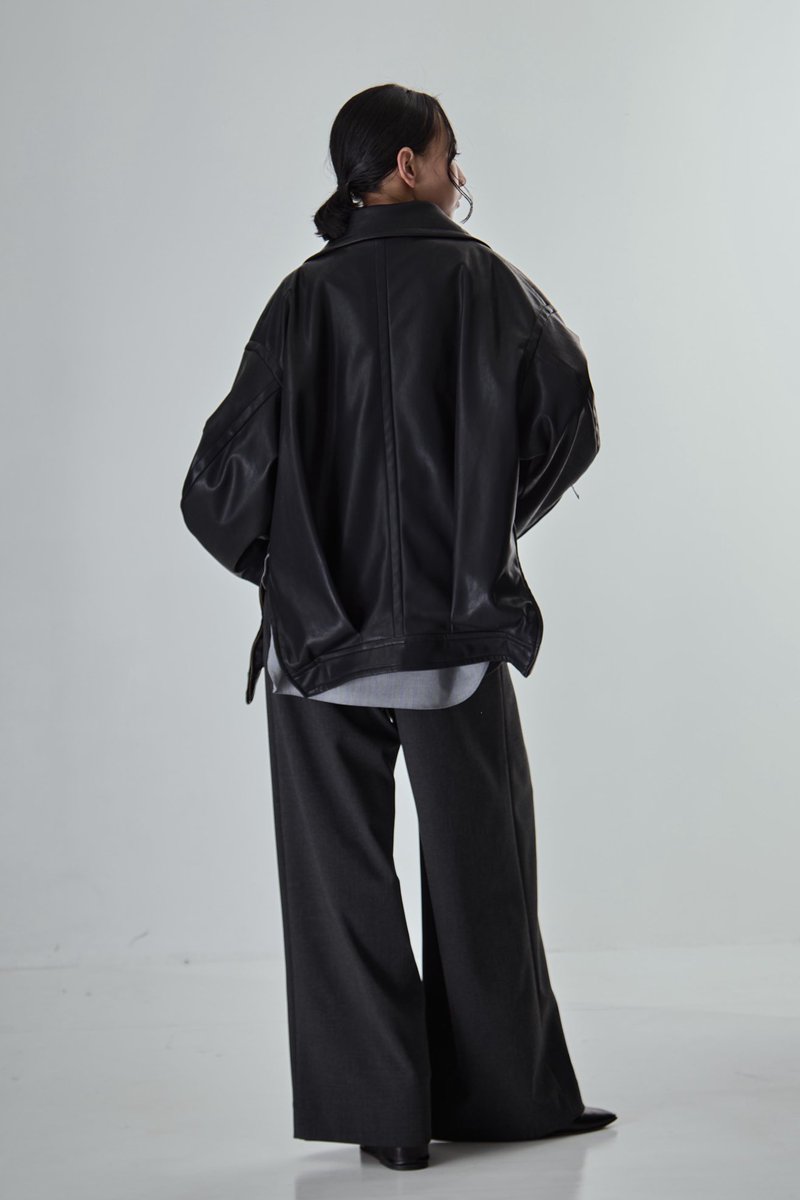 STUDIOUSの大人気レザーブルゾンが 本日発売開始。 ブラウンとブラック