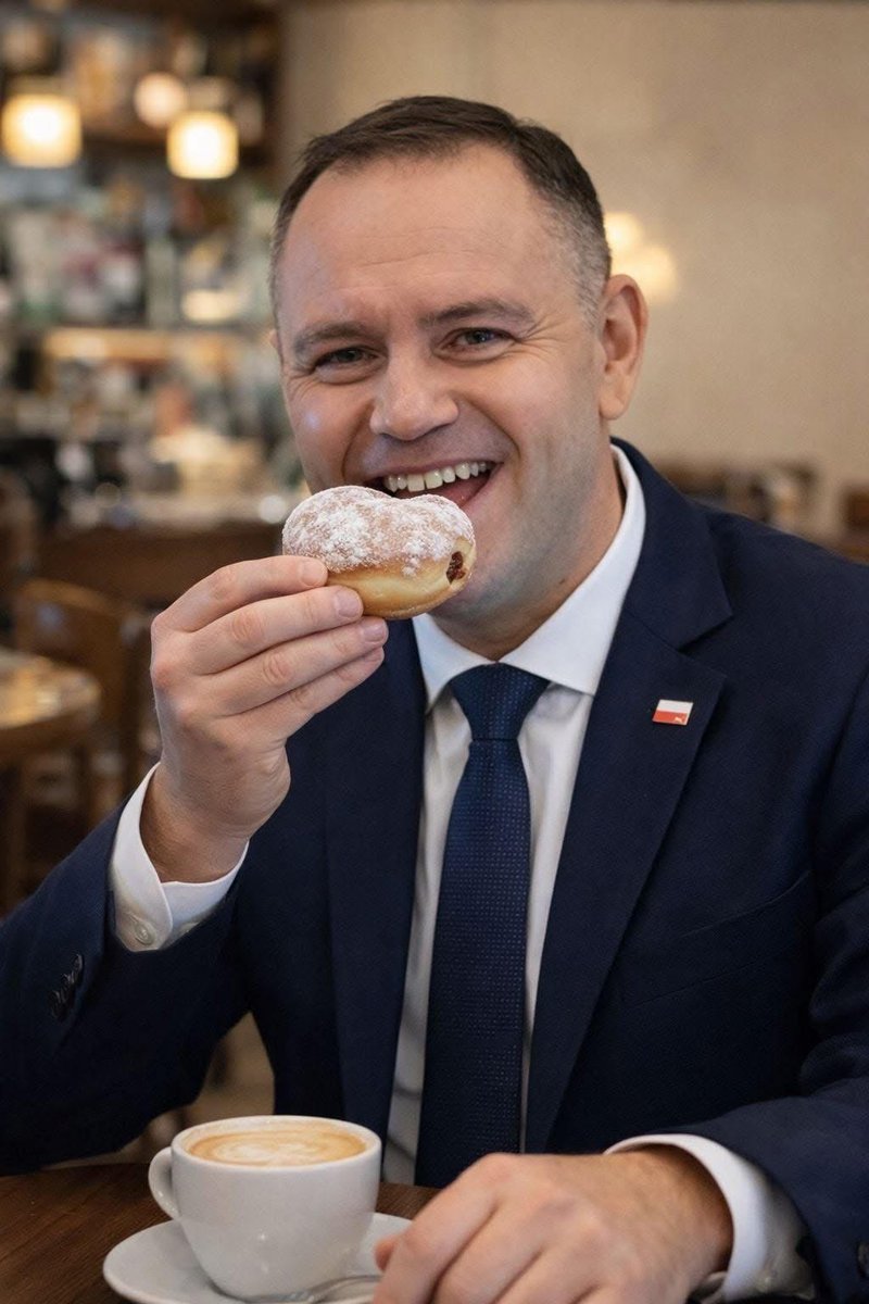 Zjadłbyś z Prezydentem pączka w tłusty czwartek? Tak - zostaw 👍