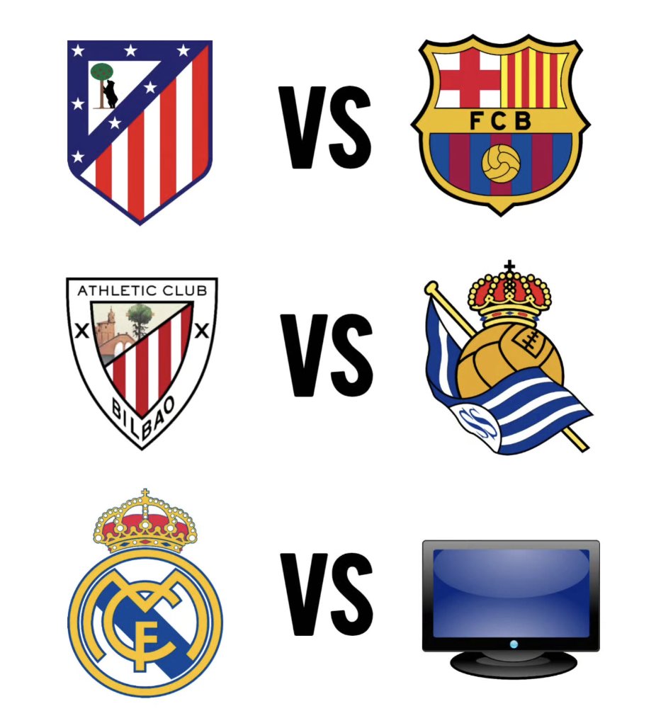 Reycholosimeone's tweet image. Semifinales de Copa del Rey