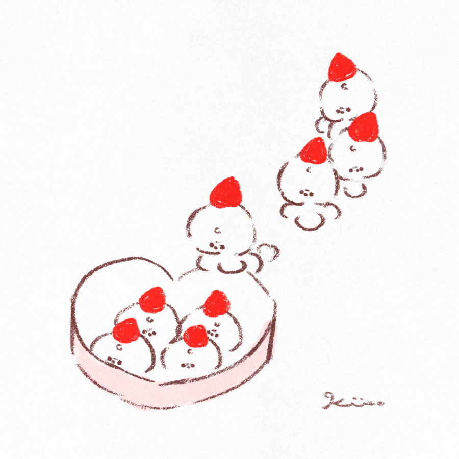 バレンタインの出荷準備中 ˊ˗

#バレンタイン #イラスト