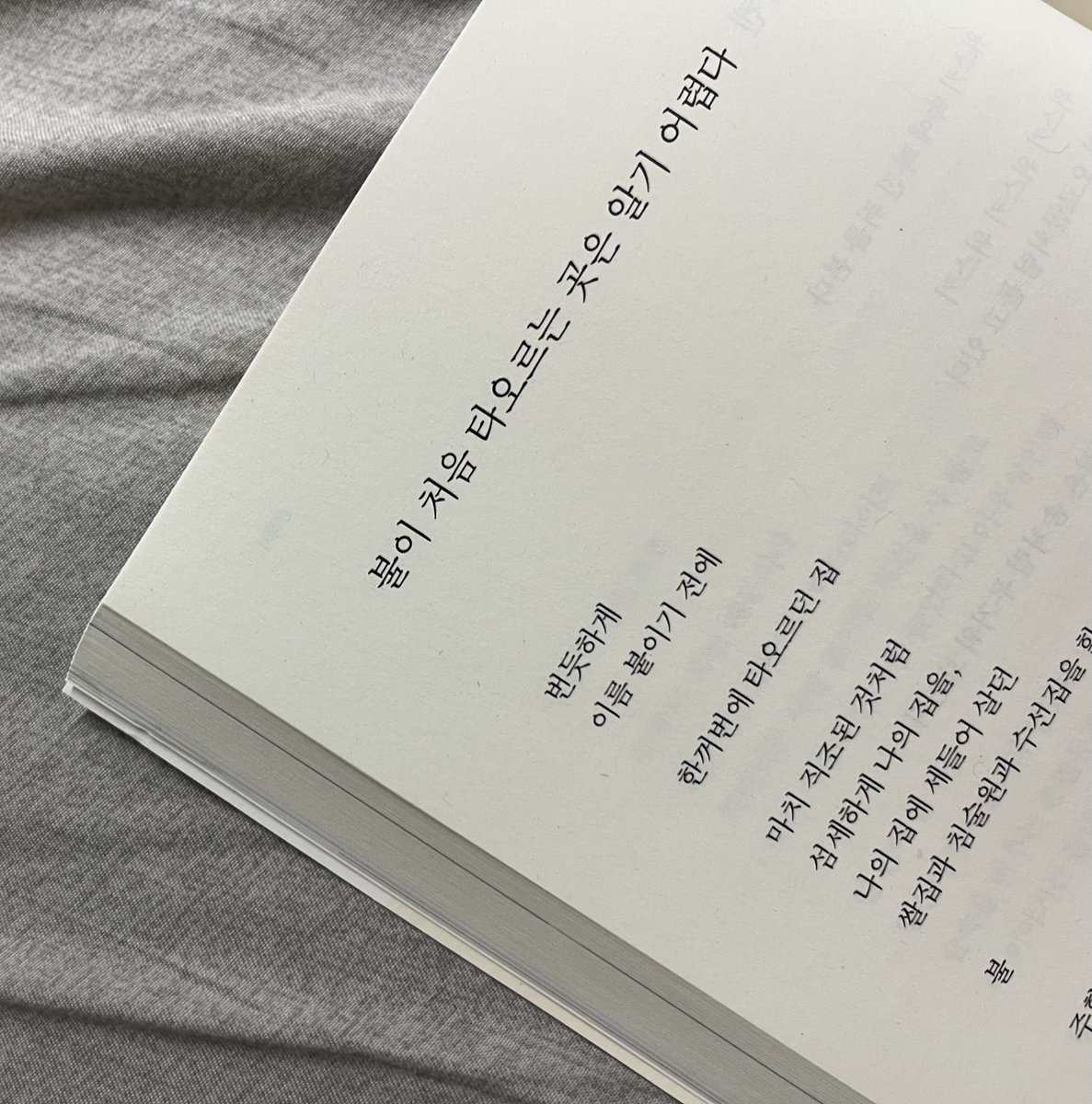 계간 ≪시산맥≫ 2026년 봄호에 ｢불이 처음 타오르는 곳은 알기 어렵다｣ 시 한 편을 발표했습니다. 이 시는 『피냐타 깨뜨리기』 1부에 있던 시였는데, 마지막에 빠진 시입니다. 블로그에서 읽기... 

blog.naver.com/withwho_/22418…
