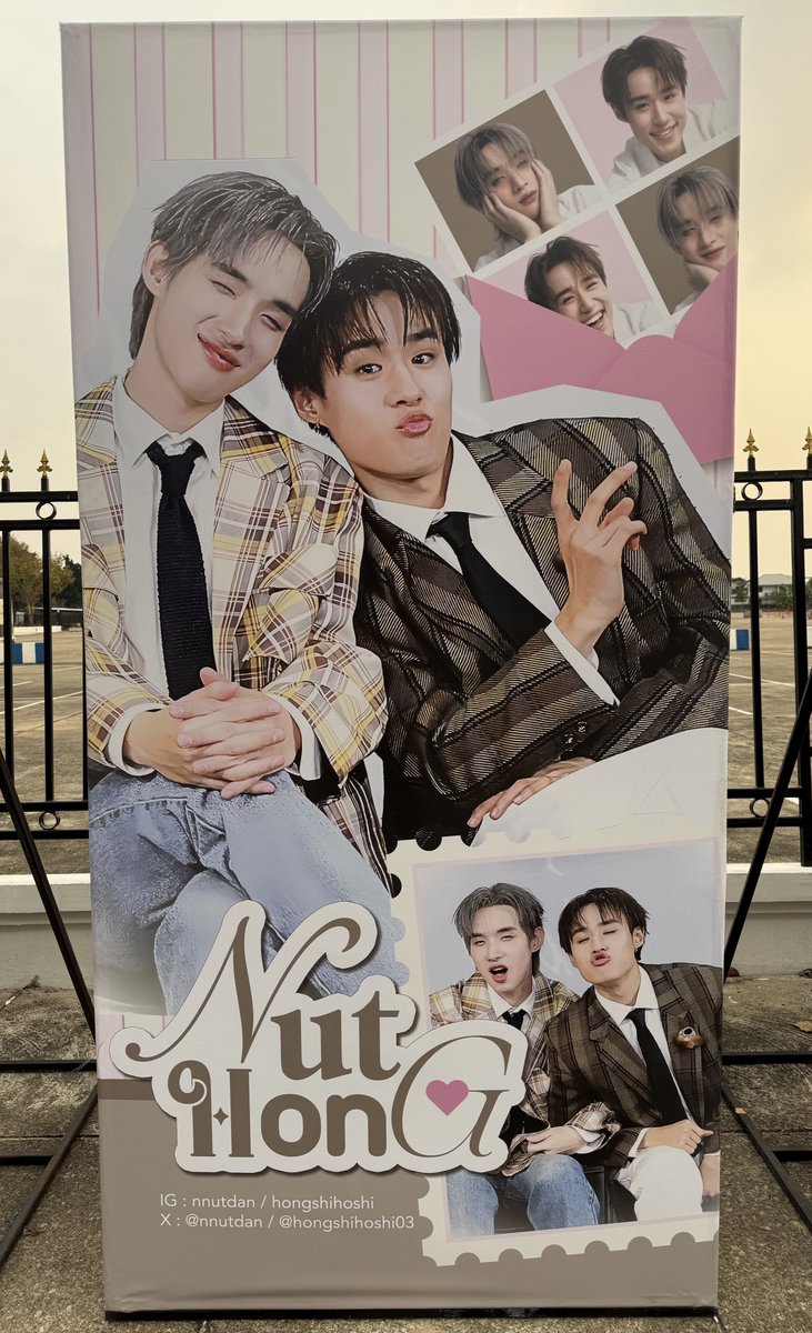 ourluv3ljb's tweet image. ป้ายโปรเจคนัทฮงน่ารักม้ากกกก😻😻

#RISERCONCERT
#nnutdan #hongshihoshi