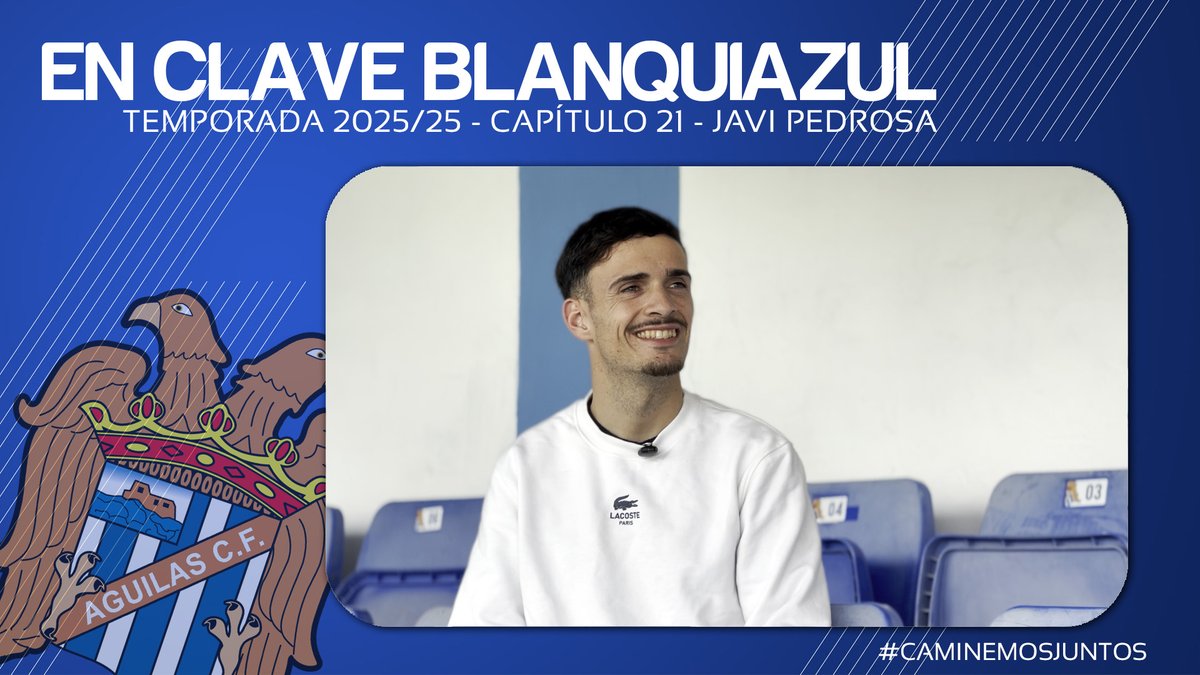 𝗘𝗻𝗖𝗹𝗮𝘃𝗲 𝗕𝗹𝗮𝗻𝗾𝘂𝗶𝗔𝘇𝘂𝗹 | 𝘌𝘱𝘪𝘴𝘰𝘥𝘪𝘰 2️⃣1️⃣ | 𝗝𝗮𝘃𝗶 𝗣𝗲𝗱𝗿𝗼𝘀𝗮 🐙

En el programa de esta semana, conocemos a uno de los jugadores con más minutos de la plantilla: el voluntario ‘7’ blanquiazul.

👉🏻 youtu.be/oXl-WgRPjAg 📲