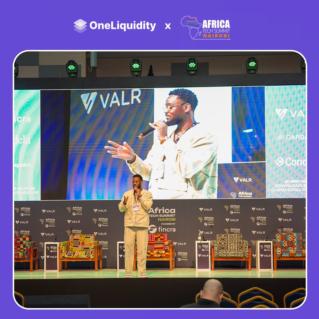 oneliquidityhq's tweet photo. Amaechi just wrapped up at #ATSNBO 🔥
He spoke on “The Liquidity Lifeline: Building Africa’s Fintech Future One Seamless Transaction at a Time” and dropped real gems on scaling cross-border payments.
We’re still at the #OneLiquidity booth, come say hi
#AfricaTechSummit https://t.co/cqbw0ye3rD