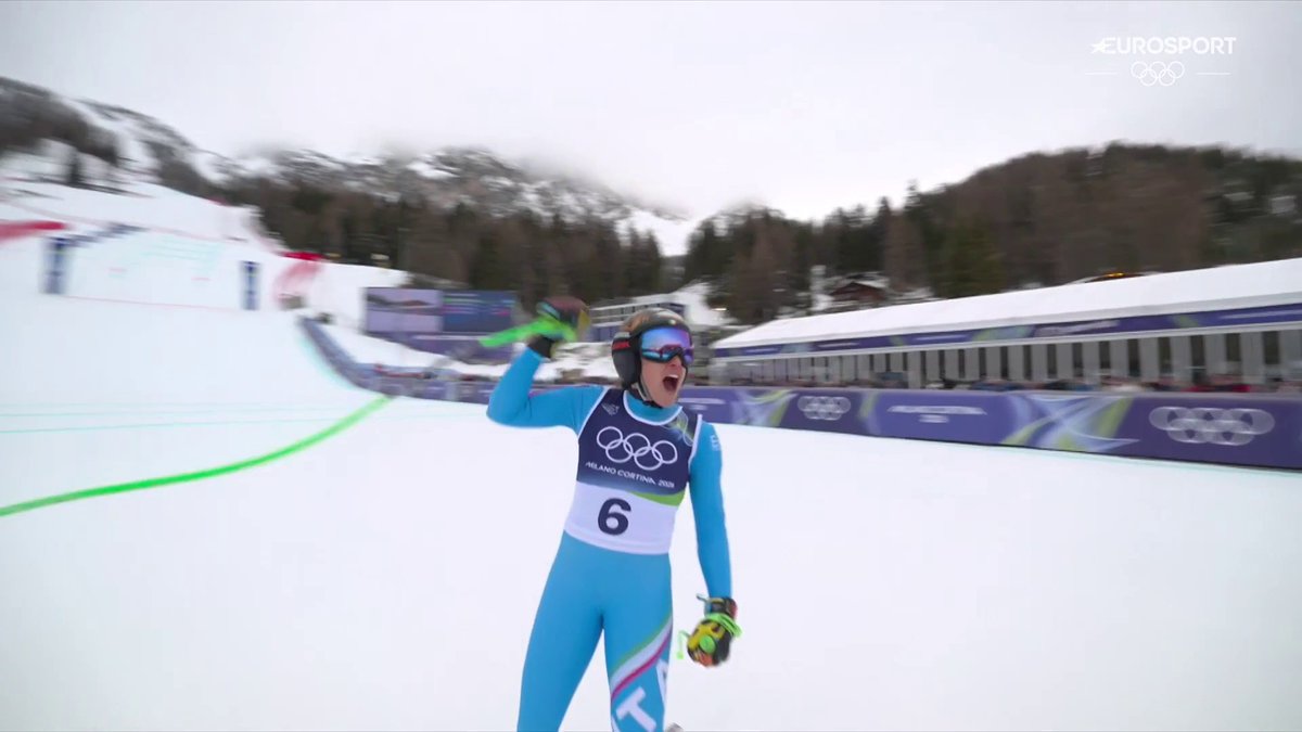 Eurosport_IT's tweet photo. 🟢 LUCE VERDE PER BRIGNONEEEEEEEEEE 

#MilanoCortina2026 #Olimpiadi #Olympics https://t.co/46IuCXM0Cu