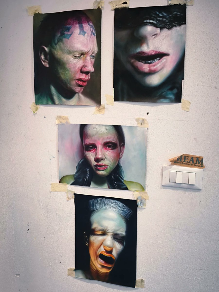 My love hits different. Always has, always will.

"No one will love you more (than I do)"
oil on canvas
in progress
40x30 cm
2026.

#painting #atelier #artistlife #figurative