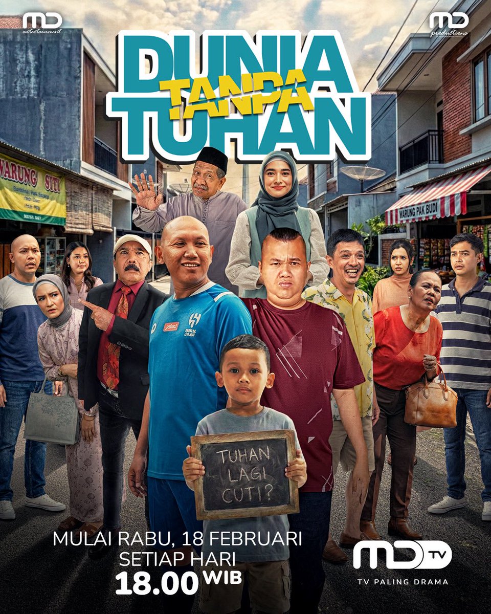 Di saat semua merasa paling benar dan paling suci... Selamat datang di #DuniaTanpaTuhan!

Series terbaru tayang mulai Rabu, 18 Februari jam 18.00 WIB di #MDTV - #TVPalingDrama

#MDTVDramaKebaikanRamadan