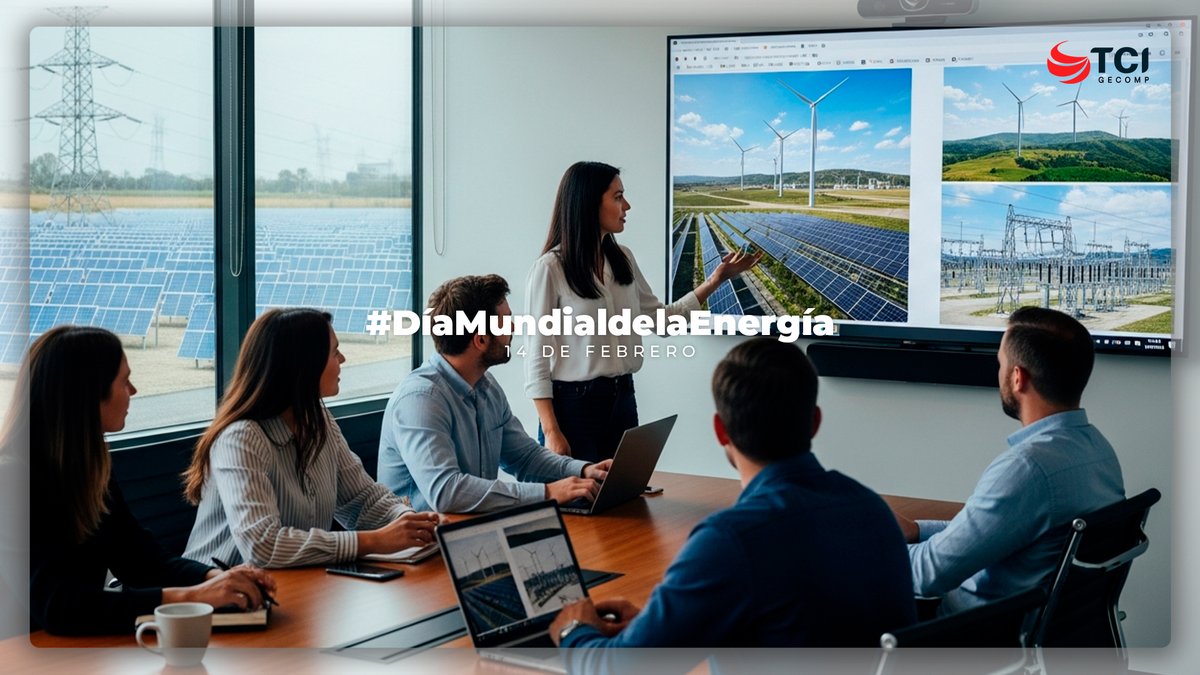 🌍⚡ La energía mueve el mundo… y también el cambio. El 14 de febrero, #DíaMundialdelaEnergía, nos recuerda que la energía es esencial en nuestra vida diaria y en el desarrollo de las sociedades. Su uso responsable es clave para un futuro sostenible.
 
#TCI #EnergíasRenovables