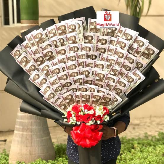 The Nigerian Government has banned the use of cash flower bouquets ahead of Valentine 2026, as the CBN reiterates that turning banknotes into bouquets, towers, or cakes is illegal and an abuse of currency.