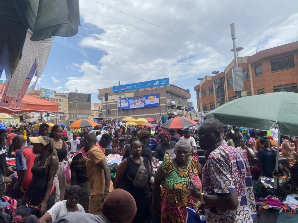 The current situation in Kampala is not for the weak I almost collapsed from kikubo 🥹🥹