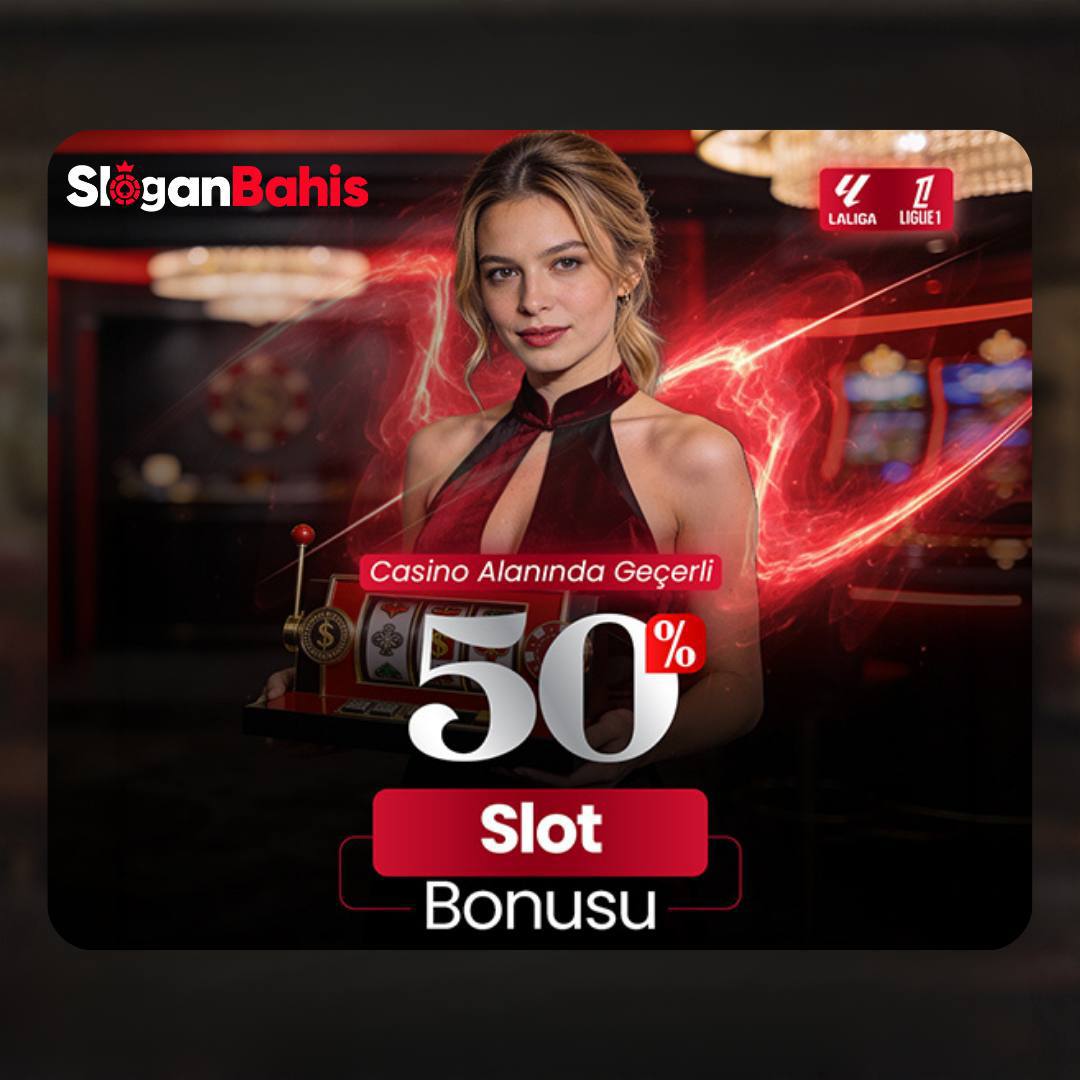 🎰%50 SLOT YATIRIM BONUSU AKTİF!

📌 Kampanya Detayları

✅Bonusu alabilmek için minimum 500₺ yatırım gereklidir
✅Alınabilecek maksimum bonus: 1.000₺
✅Haftanın her günü, günde 1 kez talep edilebilir
✅Aktif bonus, açık bahis veya çevrim olmamalıdır

t2m.io/sloganresmigir…