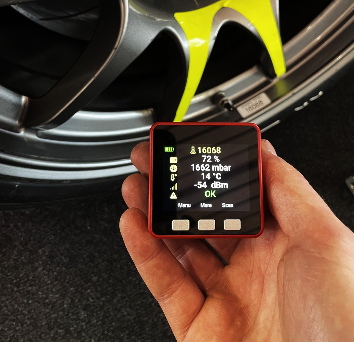 bf1systems's tweet photo. Introducing 1SYSTEM® QuickScan - instant, handheld TPMS sensor diagnostics, anytime, anywhere

 ✅Pocket-sized
 ✅Real-time sensor data
 ✅Readable in all conditions
 ✅Lifetime device license

Built for pitlane, garage &amp; trackside use

 #TPMS #TyreData #bf1systems #1SYSTEM https://t.co/3mIkMUtP2B