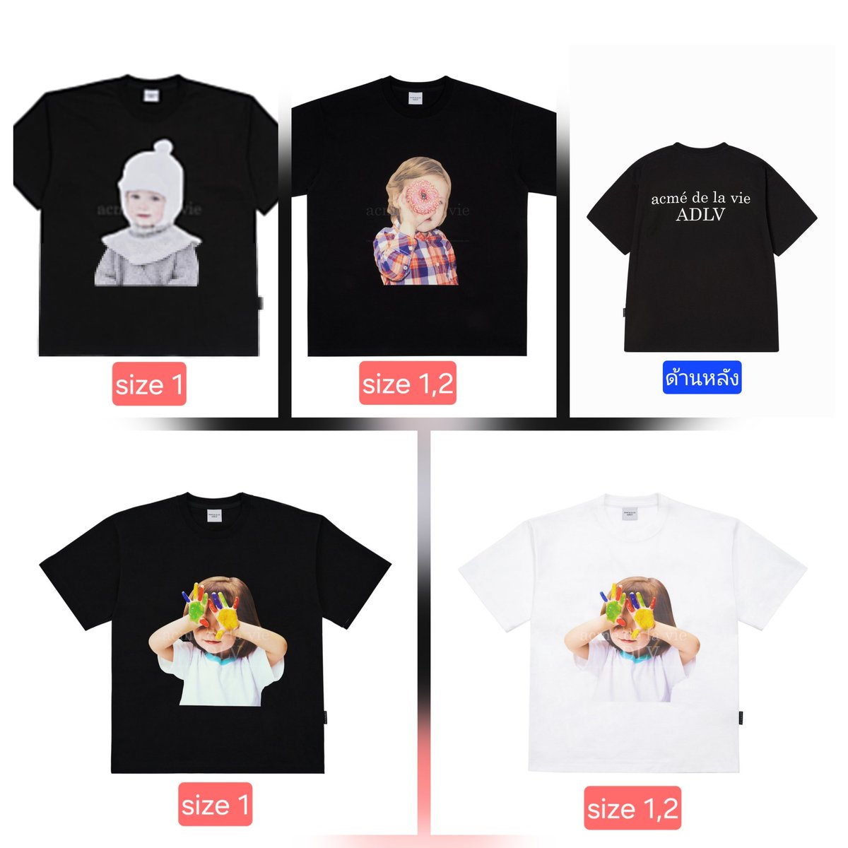 aiwvipvip's tweet photo. #aiwvipvipprekorea
Adlv ~🌟Tshirt BABY FACE ลด 76%🔥
🔺️SIZE 1 รอบอก118/ไหล่56cm
     (รอบอก46-47นิ้ว)
🔺️SIZE 2 รอบอก122/ไหล่58cm
     (รอบอก48นิ้ว)

✖ ลดเหลือตัวละ 540฿.- ส่งฟรี ✖
🪼 ลค.เก่าของมาค่อยโอนนะ

🛳 รอของ30-40วัน หลังเรือออกจากท่า https://t.co/Ov4qBgnlFj