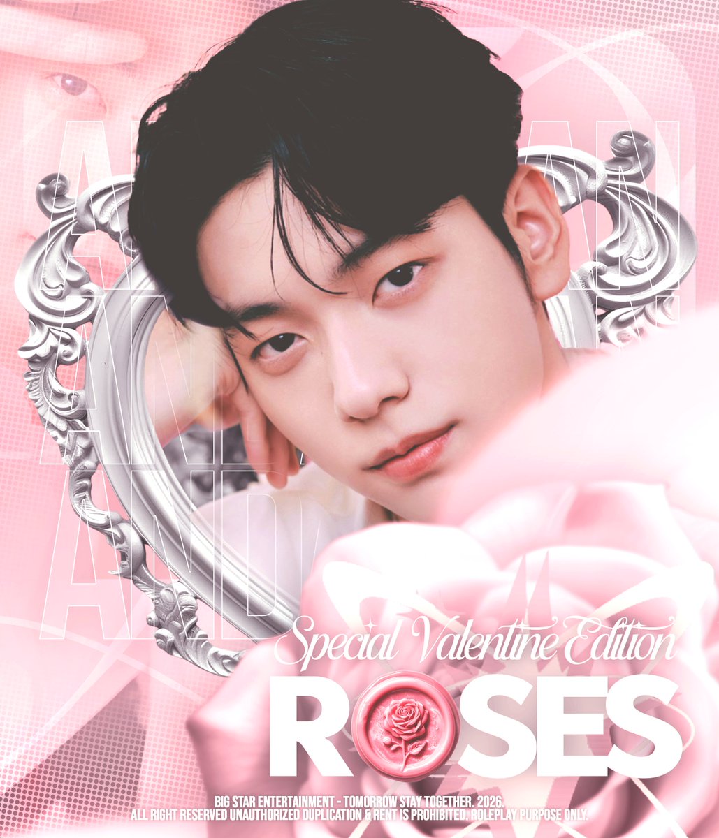 ㅤ

ㅤㅤㅤTOMORROW STAY TOGETHER
— Digital Single: 𝘚𝘱𝘦𝘤𝘪𝘢𝘭 𝘝𝘢𝘭𝘦𝘯𝘵𝘪𝘯𝘦 𝘌𝘥𝘪𝘵𝘪𝘰𝘯 —

ㅤㅤㅤㅤㅤㅤㅤㅤ ꫂ ၴႅၴ  ℛ𝑶𝑺𝑬𝑺   ꫂ ၴႅၴ 
ㅤ
ㅤㅤㅤㅤㅤㅤ ⊹ ࣪ ˖ #ANDARIAN ₊ ⊹
ㅤㅤㅤㅤㅤㅤㅤ  Feb 14th, 2026

ㅤ