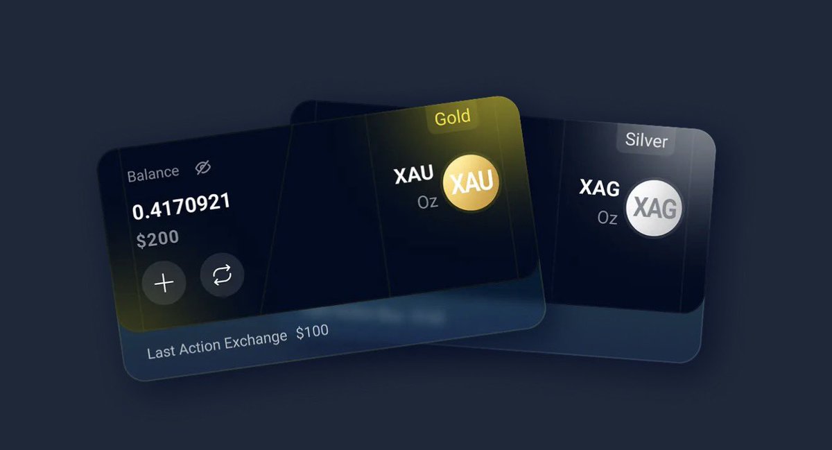 Diversifying your crypto position with Gold or Silver?

You can trade your crypto for Gold ( $XAU ) or Silver ( $XAG ) in just few clicks on UEX US!
