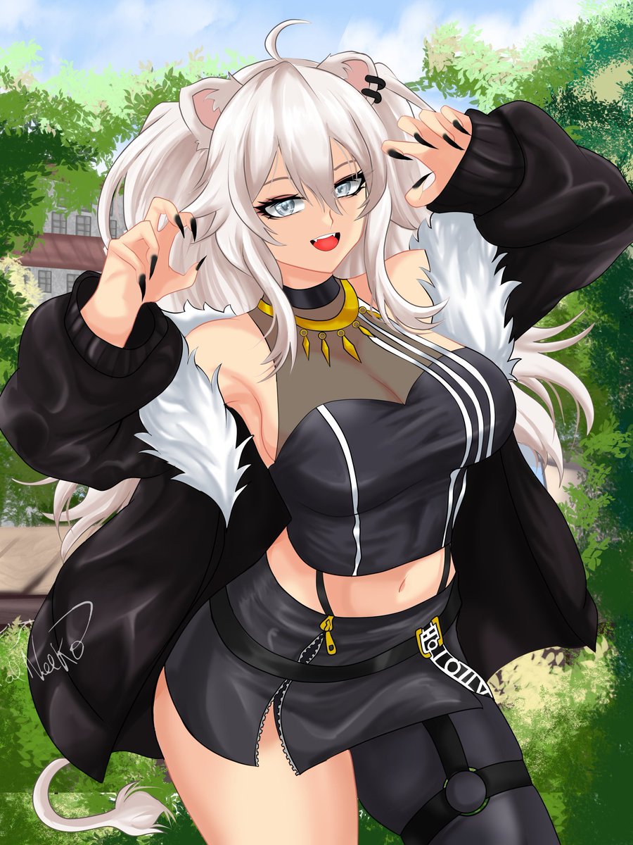 We’re going to have a very exciting day ✨ 

#獅白ぼたん #ししらーと