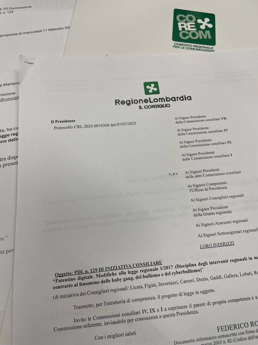 Corecom Lombardia tweet media