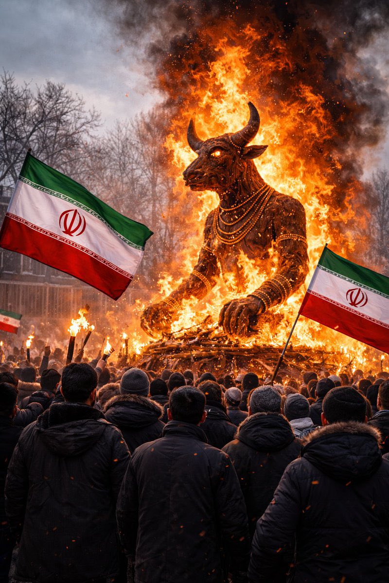 هیچ جای دنیا جرات سوزاندن این نماد شیطان رو ندارن
#فتح_بزرگ 
#فتح_الفتوح