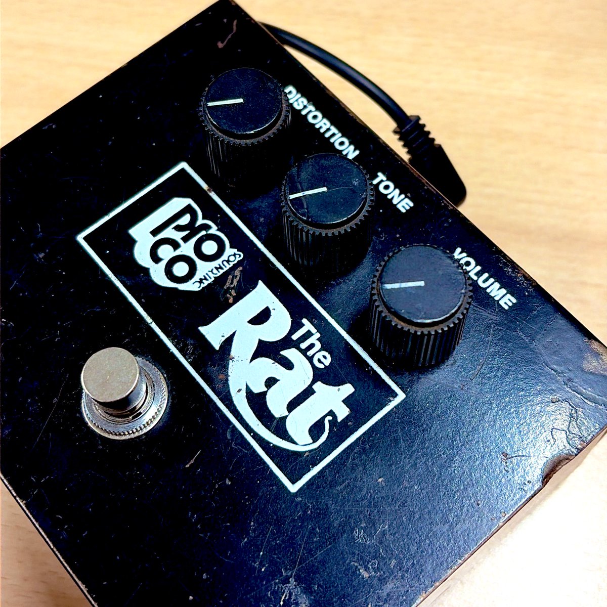 RAT ディストーションペダル 価格高騰？が話題のRAT 個人的にディストーションペダルのベンチマーク