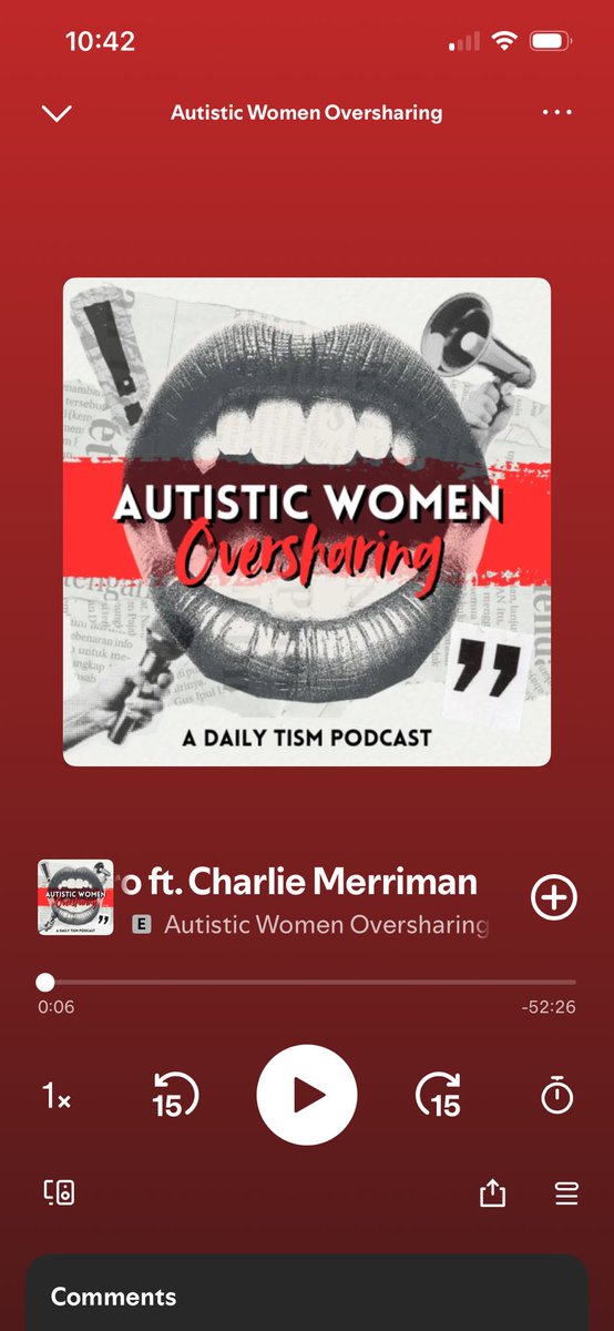 Honoured to be on The Daily Tism’s Autistic Women Oversharing podcast! I am neither autistic nor a woman, but my girlfriend is both &amp; one of the hosts so we were interviewed about our mixed-neurotype relationship. 

I hope you like Paul Blart: Mall Cop 2.

open.spotify.com/episode/4ia0jN…