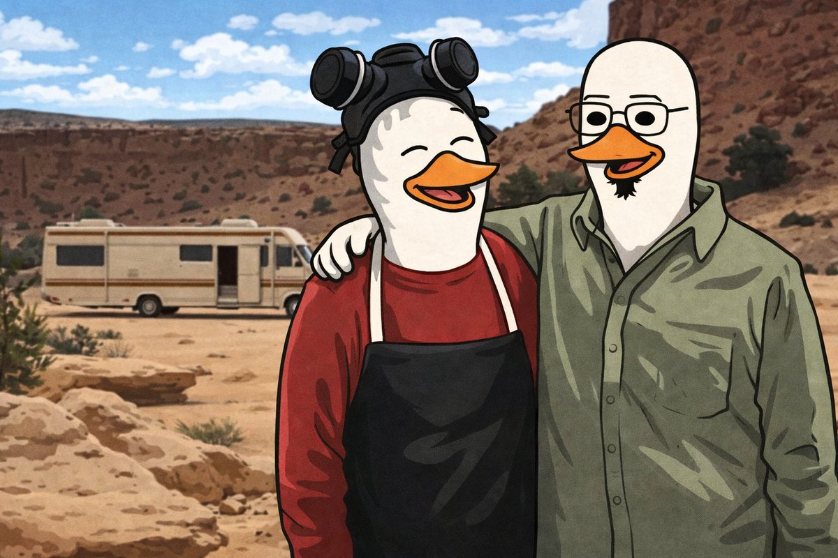 Heisenduckcoin's tweet image. Manufacturing of high grade bread continues