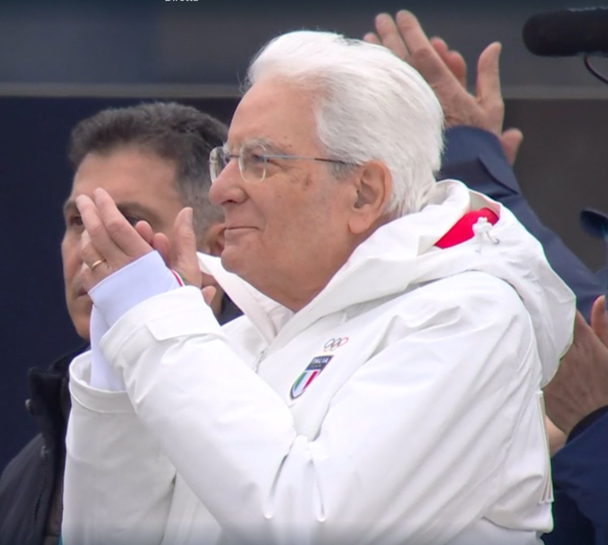 francescosegato's tweet photo. Con olimpini presente sugli spalti: cadute, sconfitte, delusioni.
Con Lui sugli spalti: tre ori storici.

Il Talismano
Il Presidente

Non lasciarci mai. https://t.co/LA4J7lZyIu