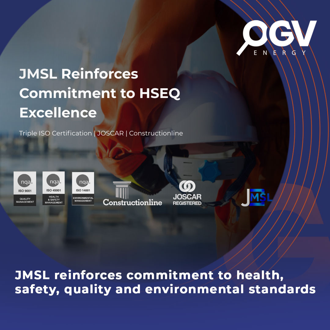 GENetwork_'s tweet photo. JMSL reinforces commitment to health, safety, quality and environmental standards

Read More: https://t.co/toLa7LENnA

Join our mailing list for daily news here: https://t.co/3kFo0htzkk

#JMSL #ISOcertification #HSEQ #HealthAndSafety #QualityAssurance #EnvironmentalPerformance https://t.co/ThkNHuHd1R