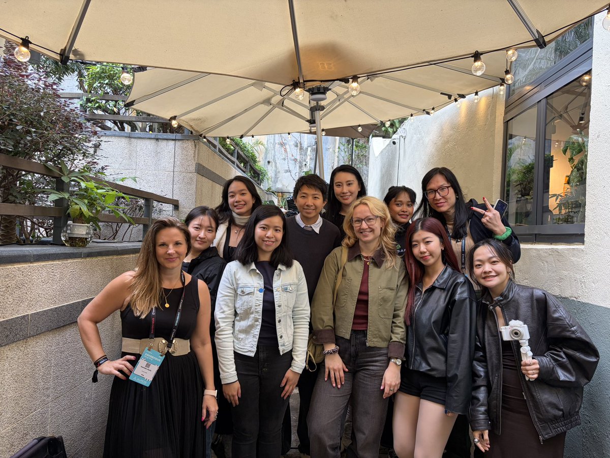 shefihongkong's tweet photo. As Consensus 🇭🇰 is wrapping up, we are just getting started! 

Big thanks to @TaZhiDao for co-hosting this chill matcha meet-up with us today 🍵 and everyone who stopped by! ✨

Cheers to more laughter, more connecting and more building together! https://t.co/sHQi0ynUPq