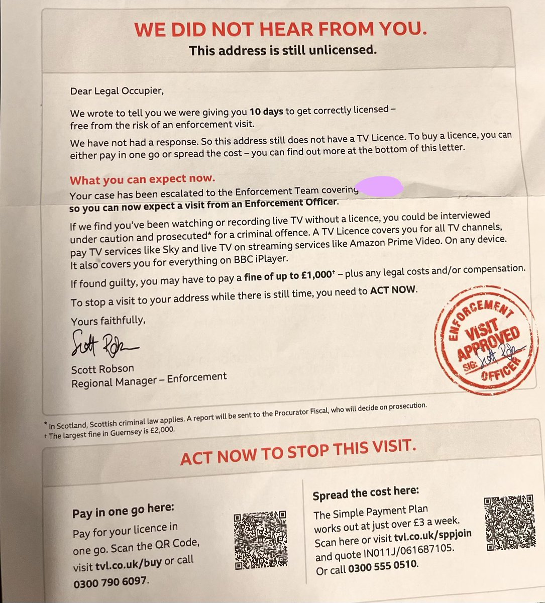 Oooo I’m shaking in my boots! <a href="/BBC/">BBC</a> 

I’m not giving one PENNY to you tyrants.