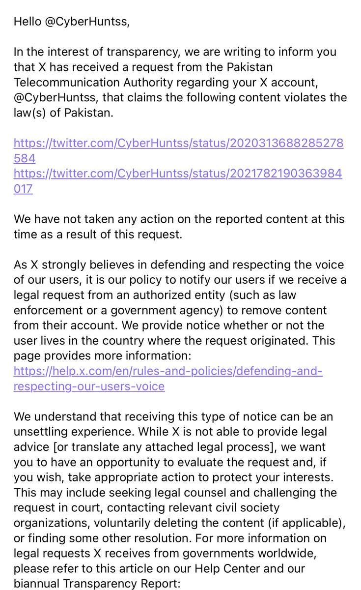 Cyber_Huntss's tweet photo. Why is #PakistaniPolice so rattled by my posts on #EpsteinFiles that they’re reportedly complaining to @X and @engineering to get them removed?
If Pakistan doesn’t like what’s being posted, they’re free to regulate or ban @X in their own country.
I have nothing to do with their internal issues — and I won’t be silenced for speaking my mind.