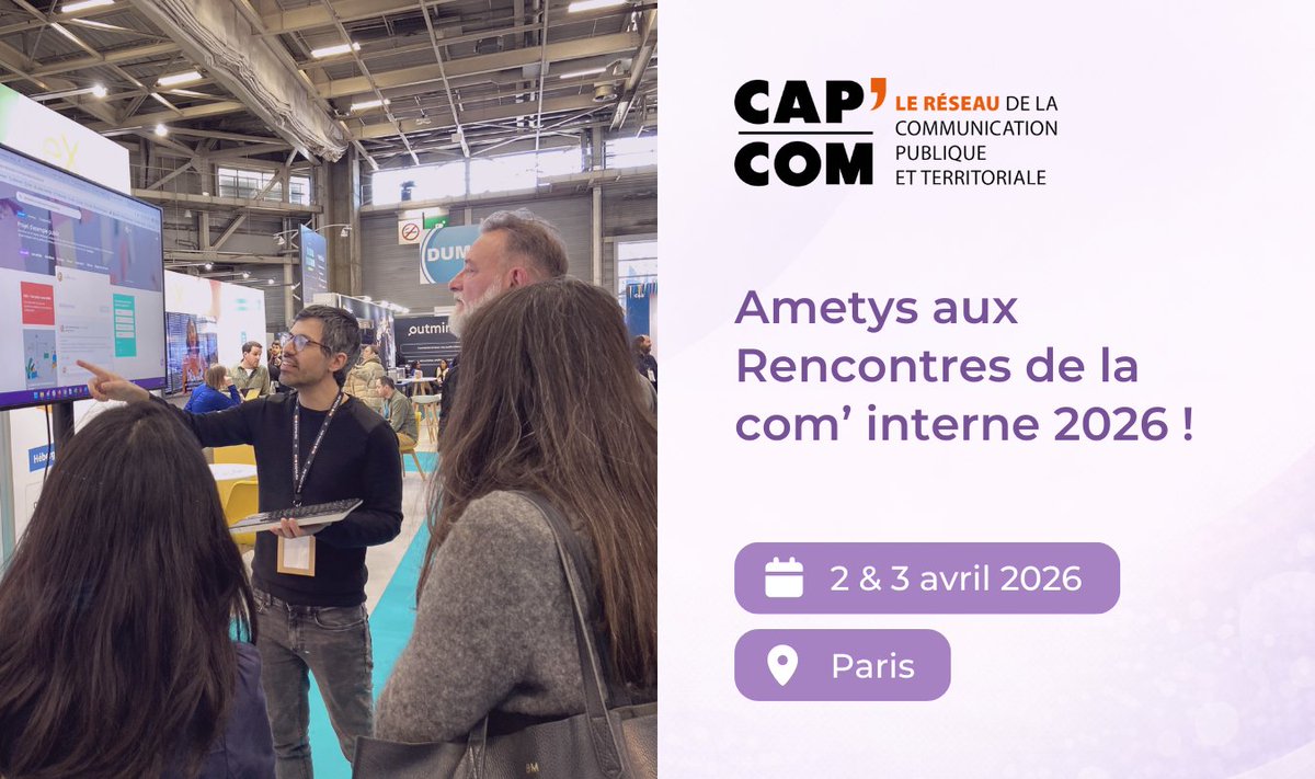 Ametys tweet media