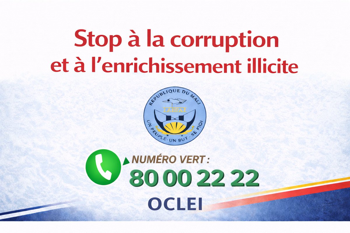 OCLEI Mali Officiel tweet media