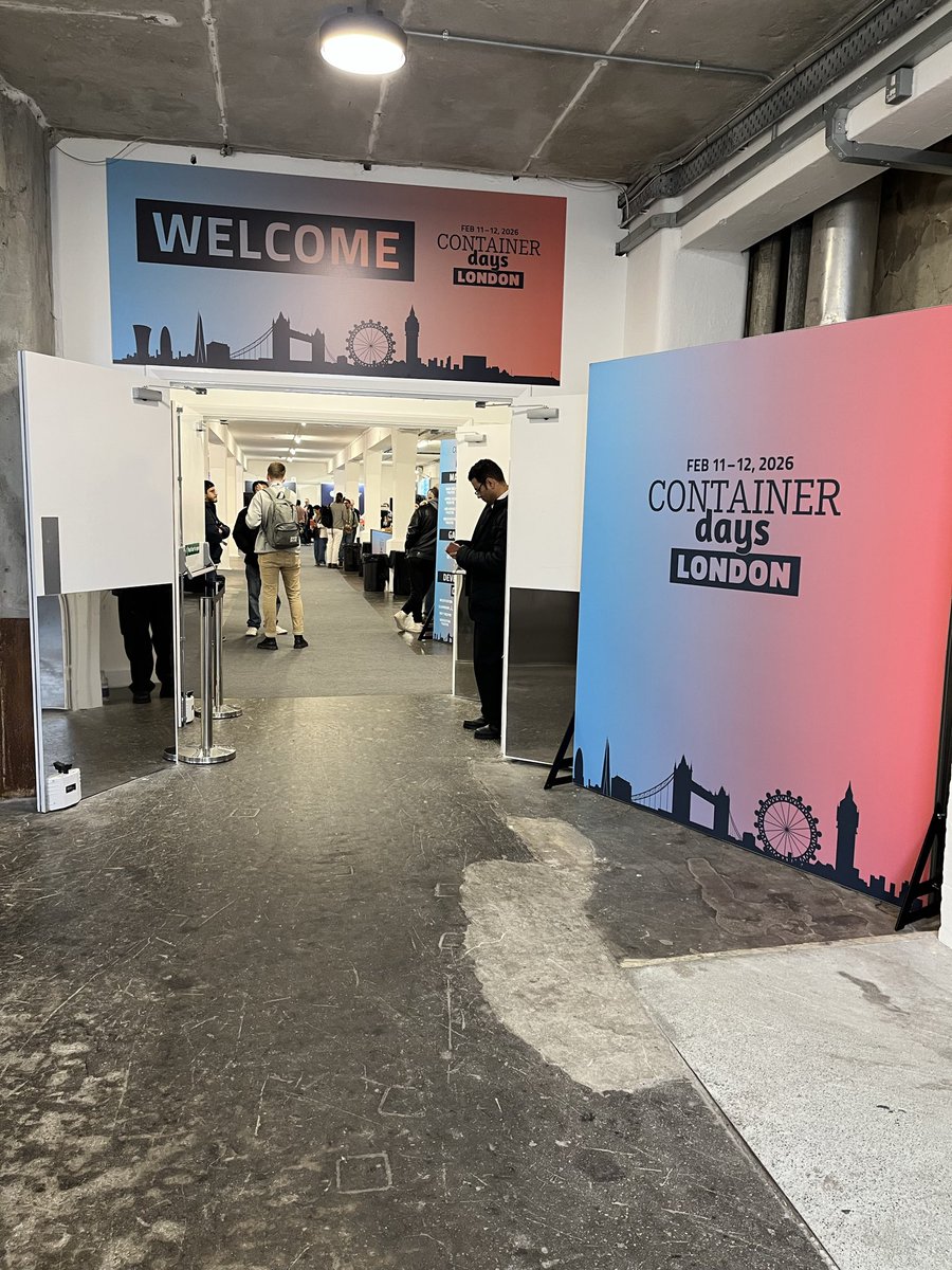HemantK32624442's tweet image. Excellent to be at Container Say London event. Much appreciated. MCP Conference. #TechThursday