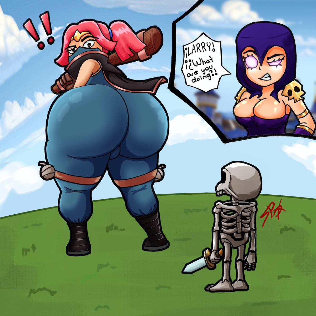 SvetinnP's tweet photo. She really stealed the show owo

Boss Bandit from Clash Royale https://t.co/mwbfPoXrnF