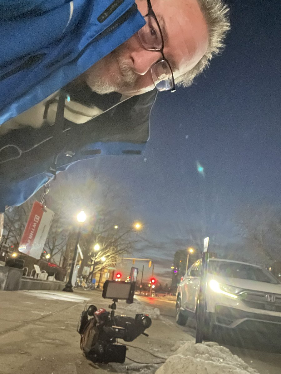 Grabes10's tweet photo. In search of snow piles and icy spots! Cruising the metro ! The big melt is on! @standridgewx @WTHRcom https://t.co/VnAVCCKlw4