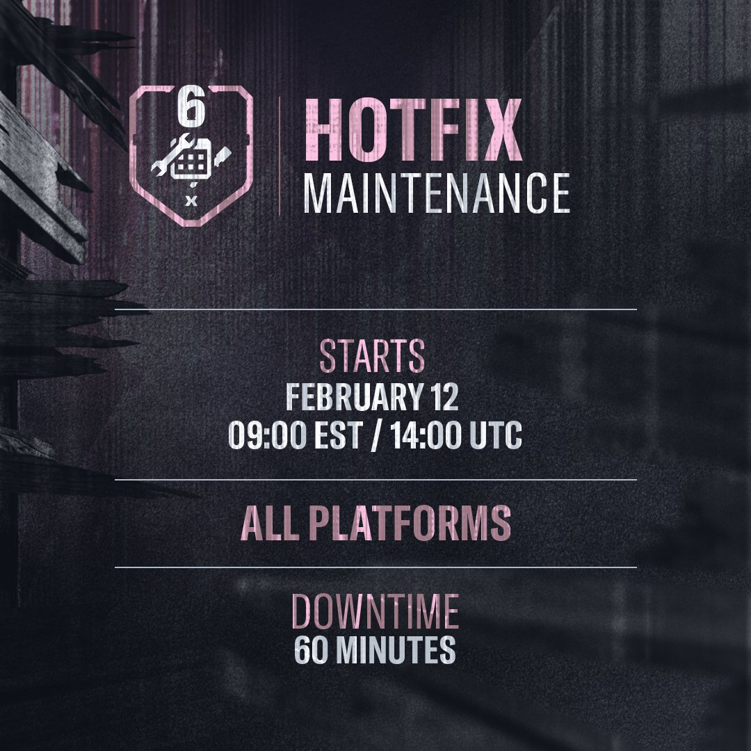 Rainbow Six Siege tweet media