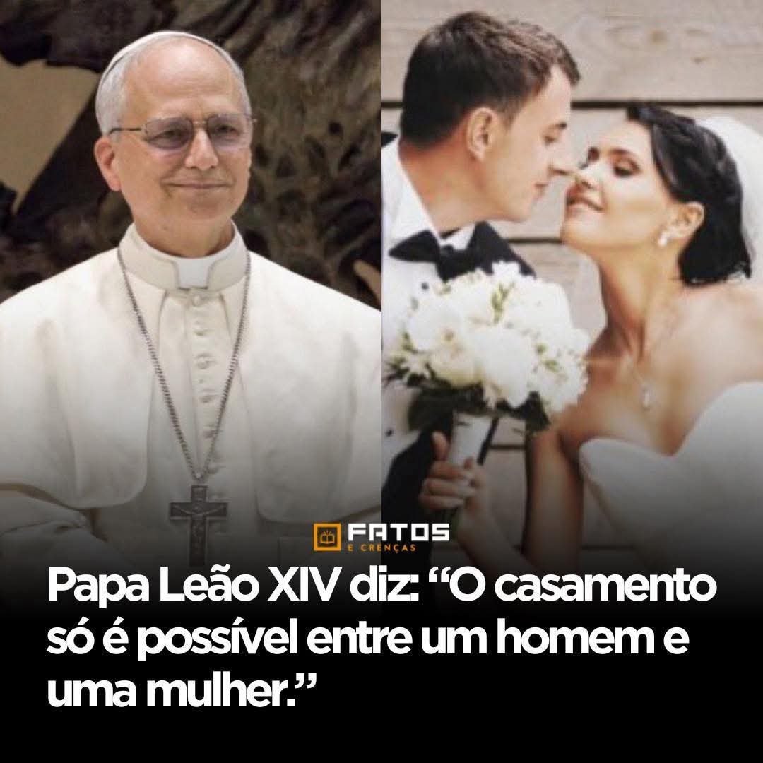 Após discurso, Papa Leão é cancelado nas redes sociais e revolta ativistas.

Leão afirma que casamento pode acontecer no civil da forma que a lei mandar, mas na igreja não. 

Em discurso ao corpo diplomático no Vaticano, o Papa Leão XIV reafirmou a posição tradicional da Igreja