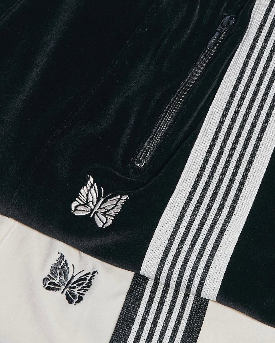 NEEDLES x STUDIOUS 26SS ベロア素材の別注 H.D. Track Pant が国内2月