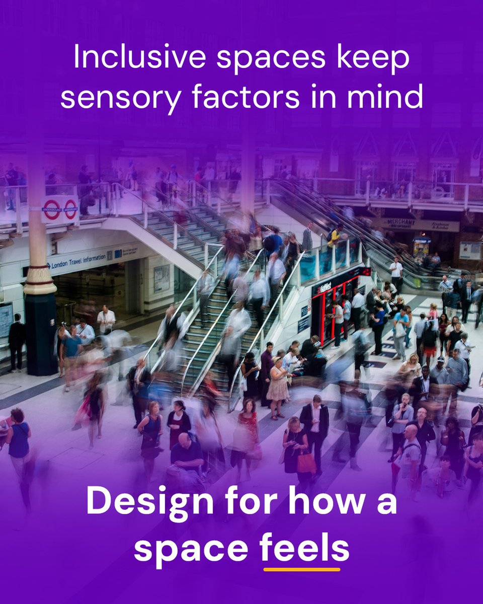 PurpleTuesNov's tweet image. Tinnitus Awareness Week highlights how sound and sensory environments can create barriers. Background noise, poor acoustics, and sensory overload all affect accessibility. 

#TinnitusAwarenessWeek #SensoryAccessibility #InclusiveDesign #PurpleTuesday