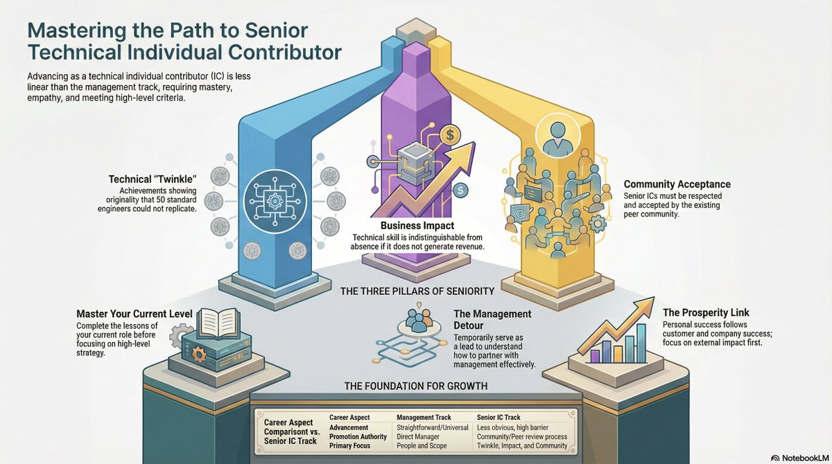 jsnover's tweet photo. What it takes to become a Senior Technical Individual Contributor
https://t.co/yflQHZnwOi https://t.co/wDaU4KaZmL