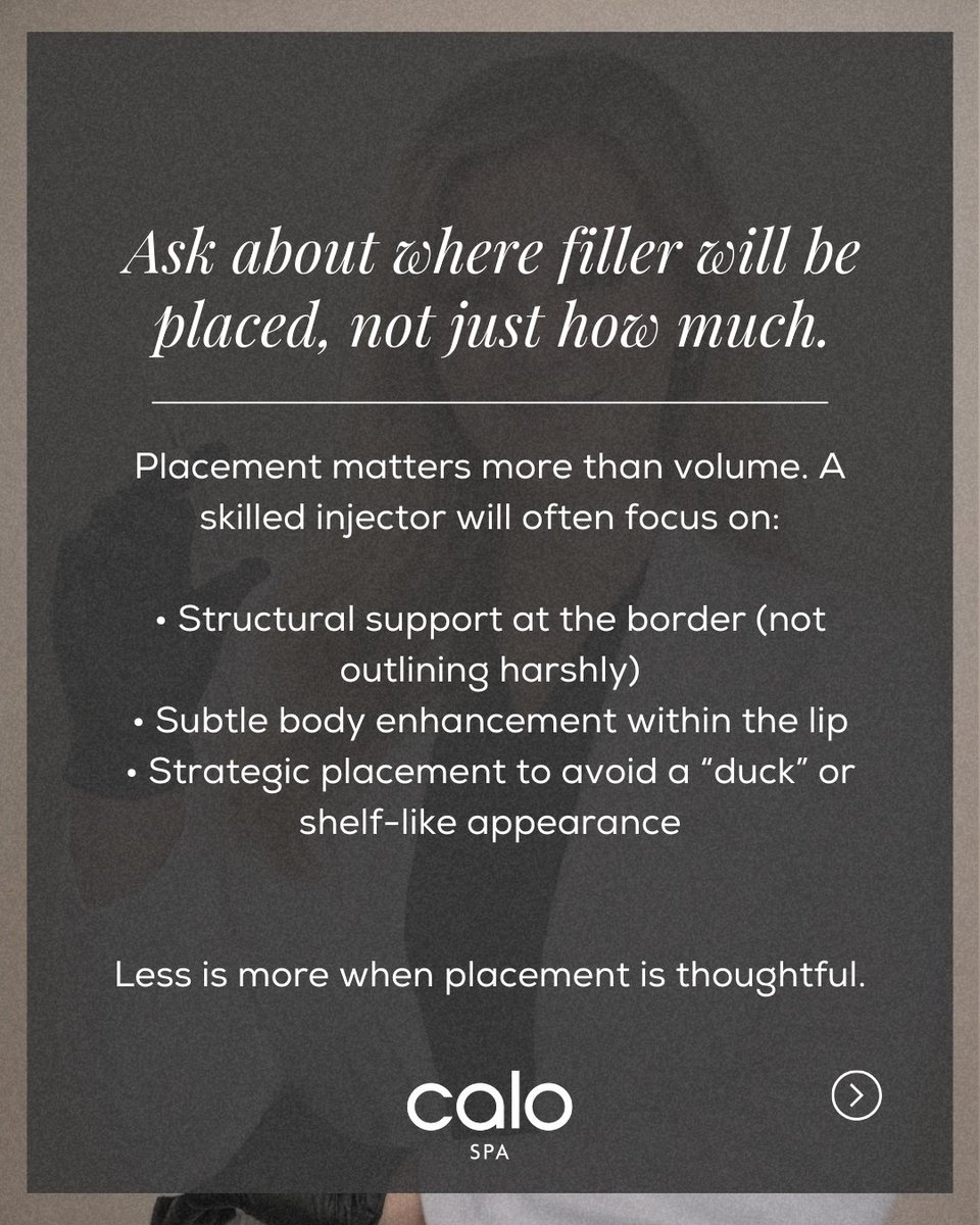 calospa's tweet photo. Want fuller lips but still natural? 💭 Our Lexington injector, Lauren Meade — a GAIN National Galderma Trainer and Tiger Aesthetics Trainer — shares her top tips on what to ask for when getting lip filler.

Swipe to learn how to achieve the perfect pout! 👉 https://t.co/RPqN6lLHOX