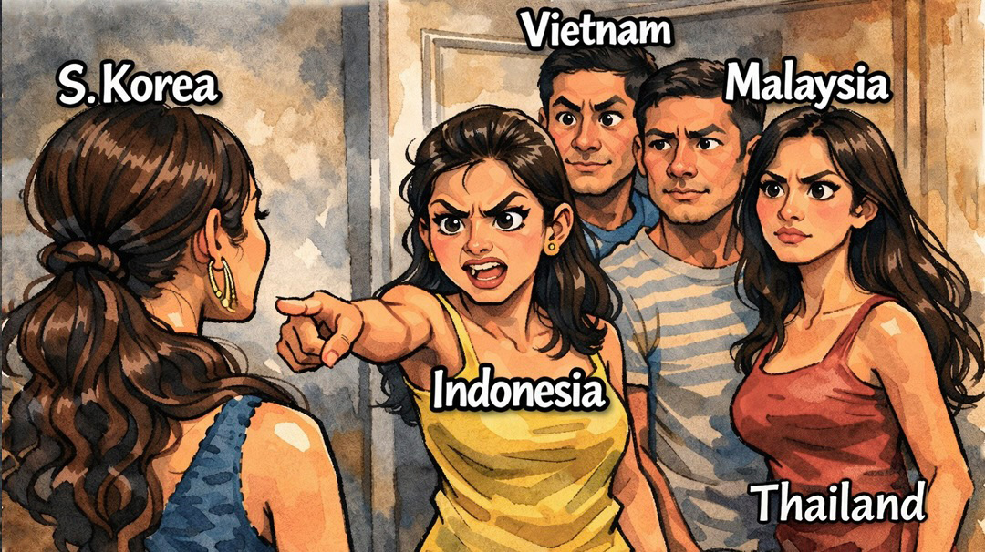 suaradotcom's tweet photo. Platform X (sebelumnya Twitter) menjadi medan pertempuran sengit antara netizen Korea Selatan, atau yang biasa disebut Knetz dan netizen dari negara-negara Asia Tenggara, termasuk Indonesia, dalam beberapa hari terakhir.

-A THREAD

BM

#knetz #SEAblings #perangmedsos #baskaramahendra