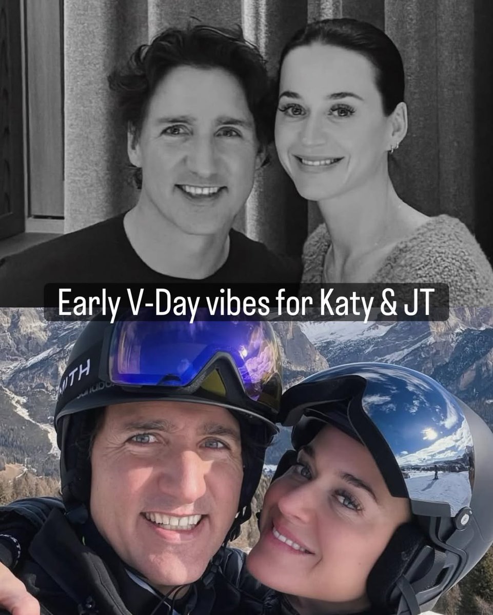 Calcutta_Times's tweet image. In an early Valentine’s Day post on Tuesday, #KatyPerry shared new photos from her life as of late — including some fresh snapshots with her Canadian beau #justintrudeau
