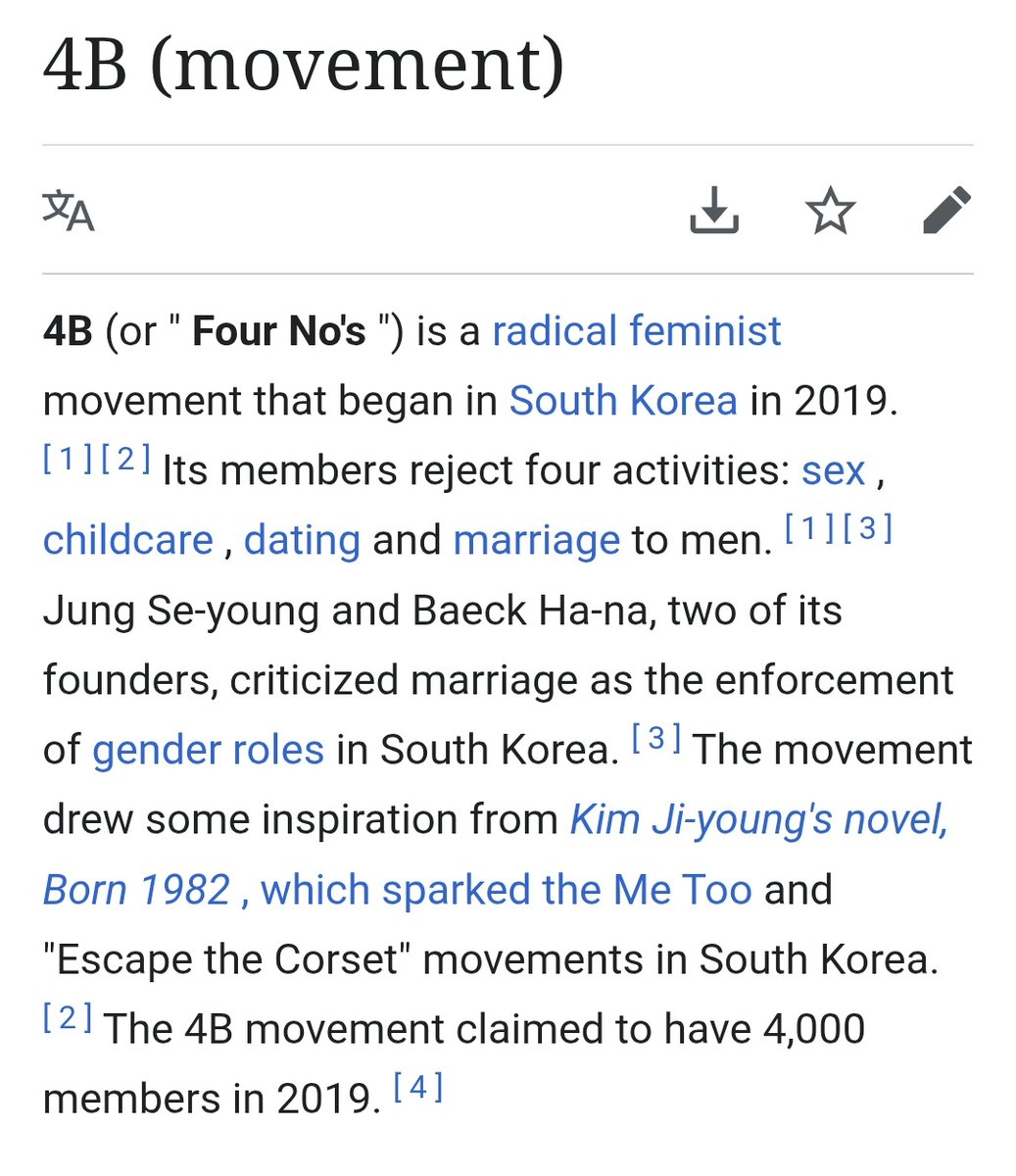 writeasin's tweet photo. Life of a Korean Girl: 

1. Born
2. "Omg Korean men are so handsome."
3. Realizing that they can't date Korean men, because most of them are patriarchal and misogynistic
4. Remain married to a patriarchal and misogynist
5. Died https://t.co/YaBqO8v6O7