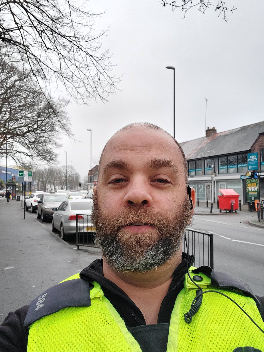 Pc Munro. DNO for Wyken doing some foot patrol on Walsgrave Road.